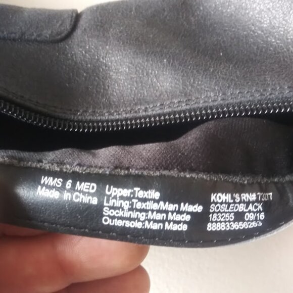 SO Sled Black women's size 6 over the knee boots - Picture 15 of 16